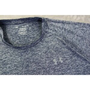 Under‎ Armour Shirt Men's Size 3XL The Tech Tee Blue Exercise Jogging Workout